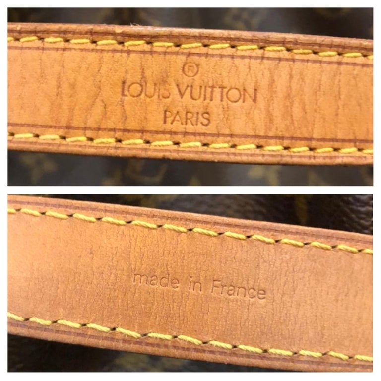 Vintage LOUIS VUITTON Monogram Canvas Noe Handbag GM For Sale at 1stDibs