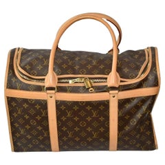 Vintage Louis Vuitton Monogram Dog Carrier Bag 40 Nice Condition