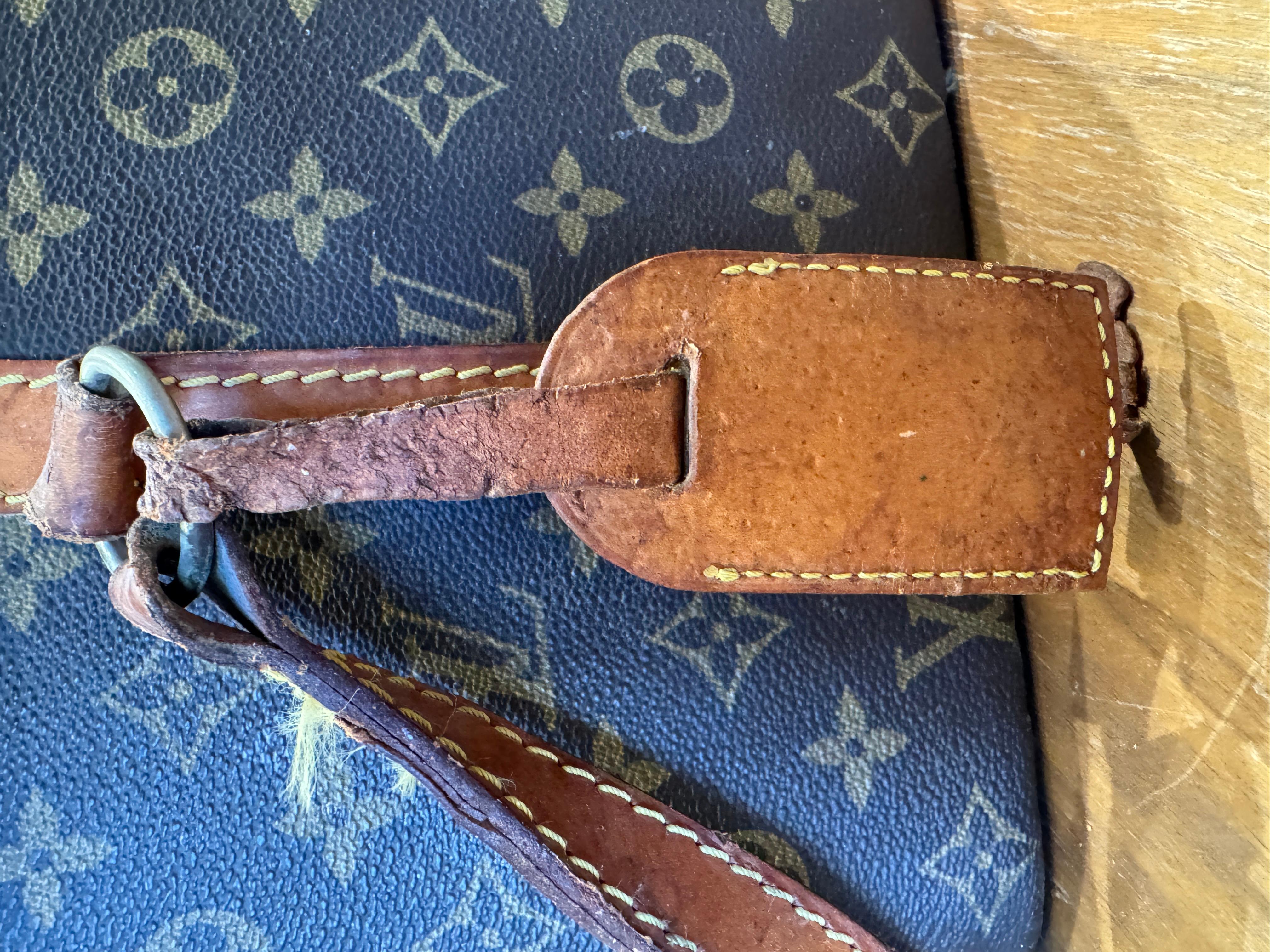 Vanity Case Vintage Louis Vuitton Monogram Hard-Sided - Garniture en cuir, Iconic Tru Unisexe en vente