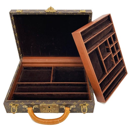 Louis Vuitton Monogram Jewelry Case - Brown Travel, Accessories - LOU782839