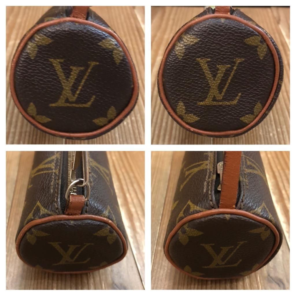 Vintage LOUIS VUITTON Monogram Mini Papillon Pouch Handbag 1