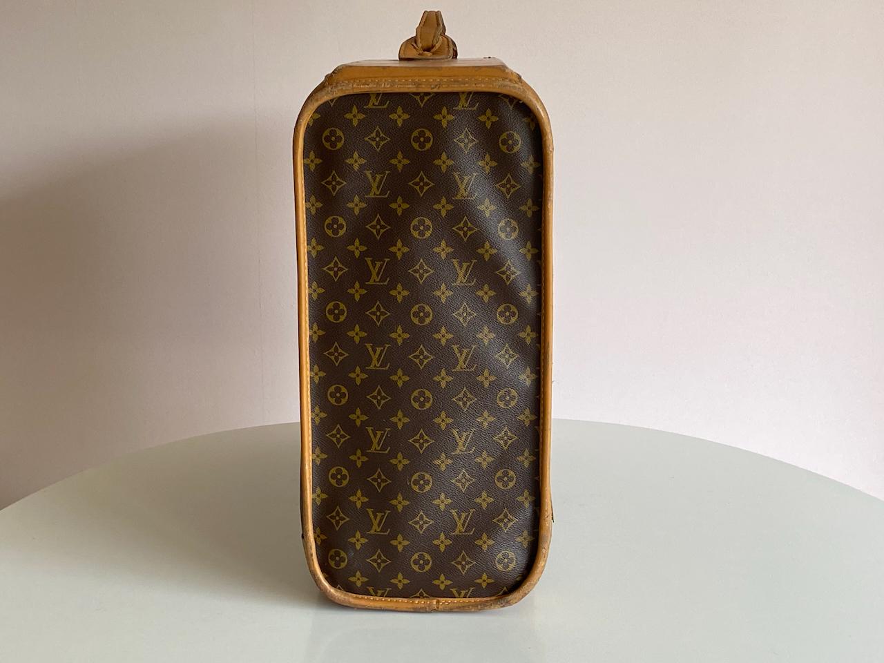 Vintage Louis Vuitton Monogram Overnight Case Trunk Luggage, circa 1980 For Sale 3