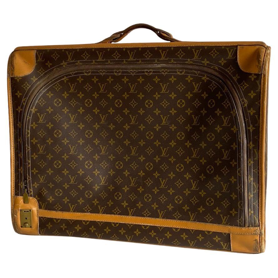 Vintage Louis Vuitton Monogram Overnight Case Trunk Luggage, circa 1980