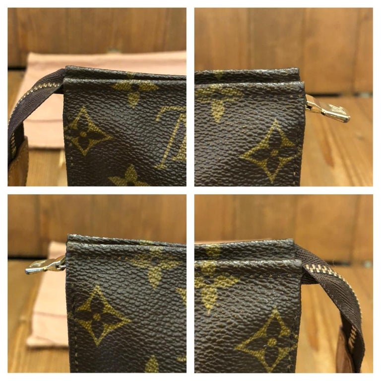 🔥NEW LOUIS VUITTON TOILETRY POUCH 26 Large Monogram Clutch Bag ❤️ HOT GIFT