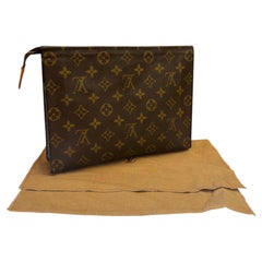 Vintage LOUIS VUITTON Monogram Pouche Toilette 26 Clutch Bag