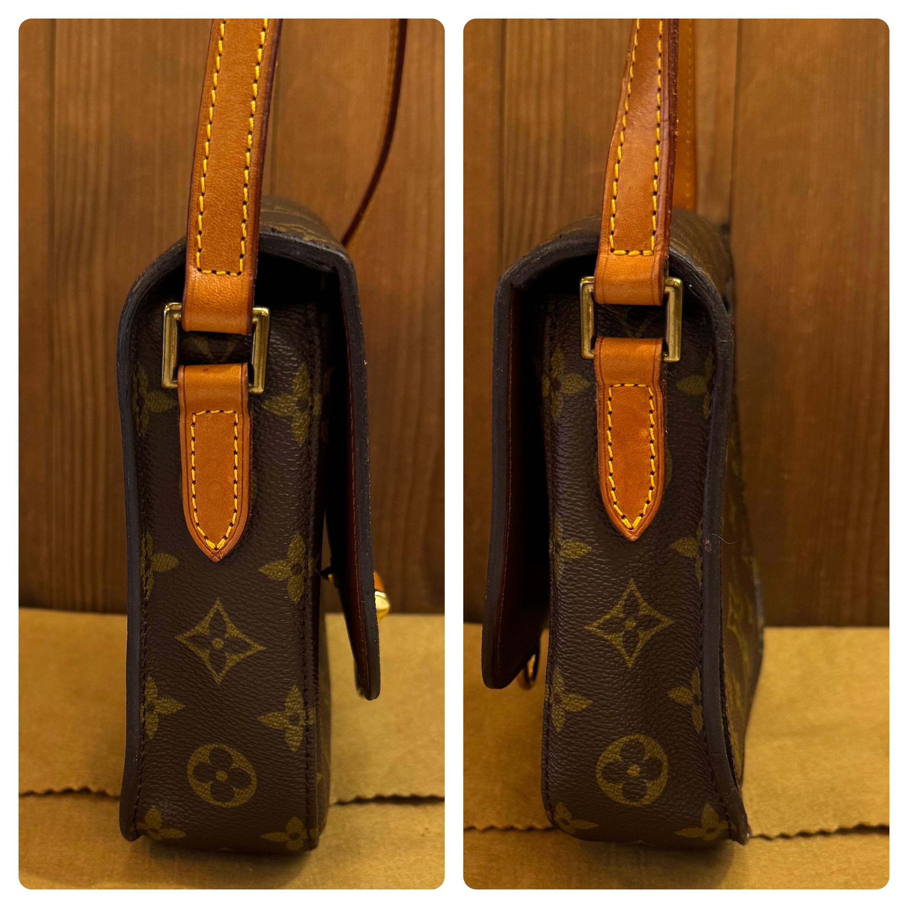 Sac à main vintage LOUIS VUITTON Monogram Saint Cloud MM en vente 1