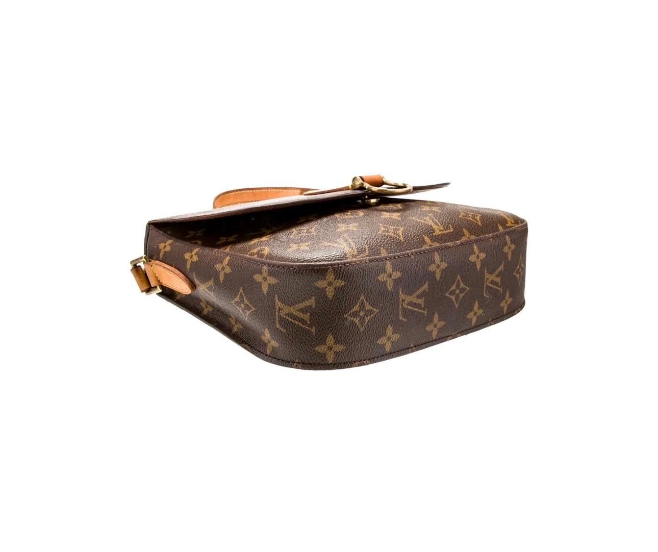 Vintage Louis Vuitton  Monogram Saint Cloud GM, Authentic Pre-Owned, Crossbody In Fair Condition In New York, NY