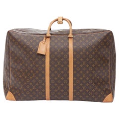 Louis Vuitton - Bagage à poignée roulante vintage en toile enduite Sirius 70 avec monogramme et logo LV