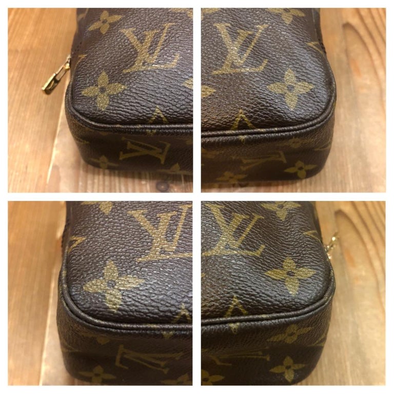 Vintage LOUIS VUITTON Monogram Trousse 23 Cosmetic Pouch Clutch Bag For