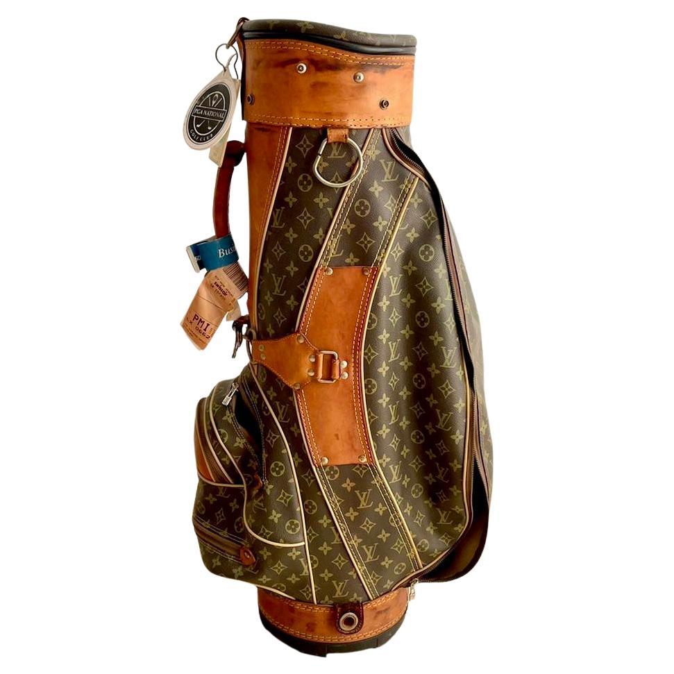 Vintage Louis Vuitton Original Monogram Golf Bag 1970´s at 1stDibs