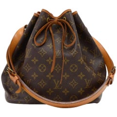 Vintage Louis Vuitton Petit Noe Monogram Canvas Shoulder Bag