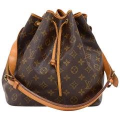 Vintage Louis Vuitton Petit Noe Monogram Canvas Shoulder Bag