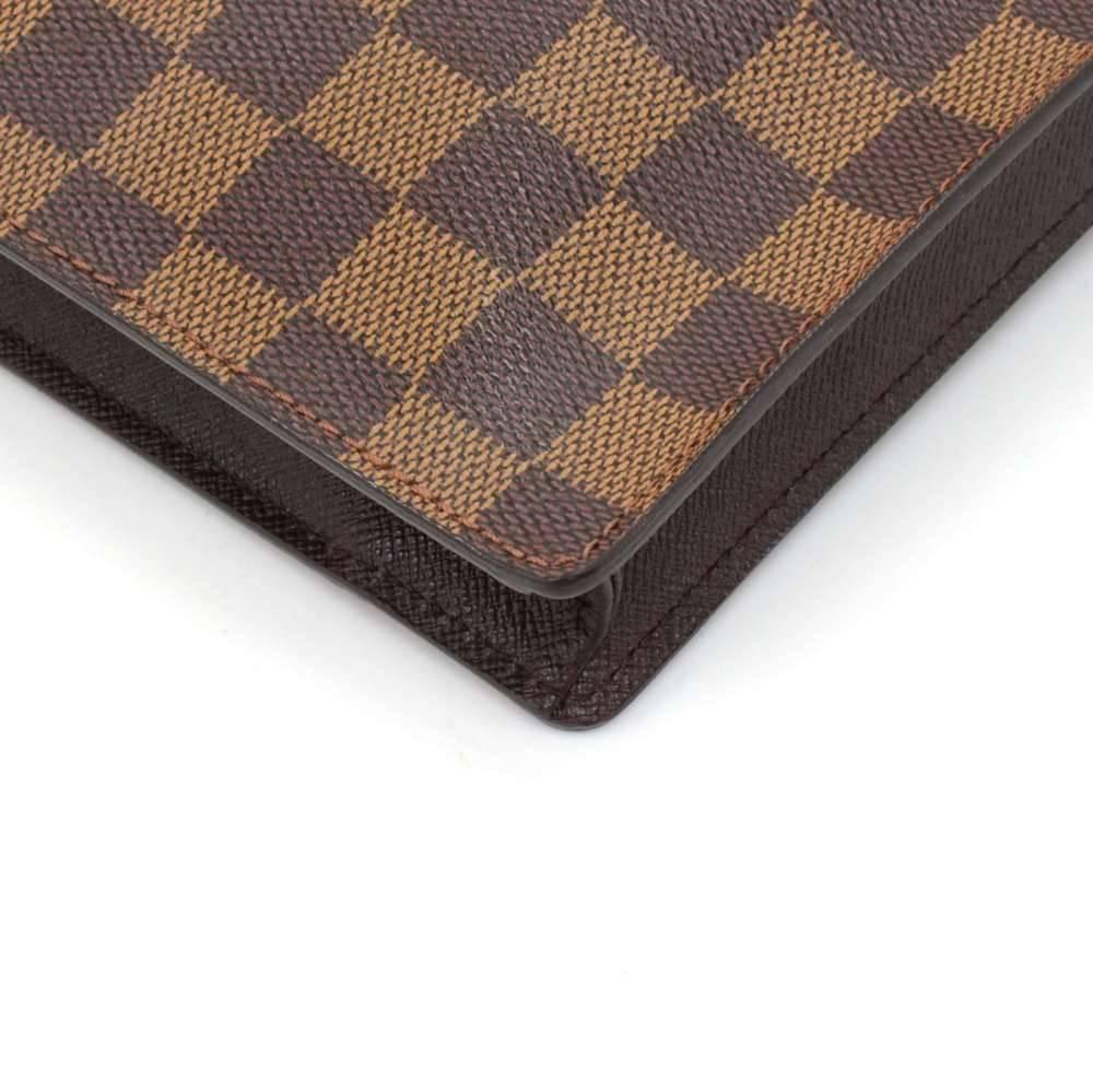Vintage Louis Vuitton Pimlico Ebene Damier Canvas Crossbody Bag 1