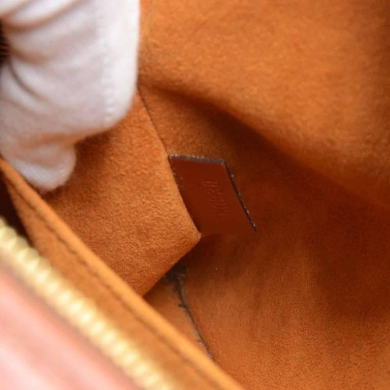 Vintage Louis Vuitton Speedy 40 Brown Kenyan Fawn Epi Leather Hand