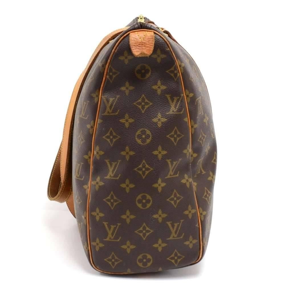 Brown Louis Vuitton Vintage Sac Flanerie 45 Monogram Canvas Shoulder Bag 