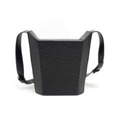 Vintage Louis Vuitton Sac Seau Black Epi Leather Shoulder Bag