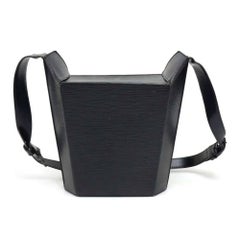 Vintage Louis Vuitton Sac Seau Black Epi Leather Shoulder Bag