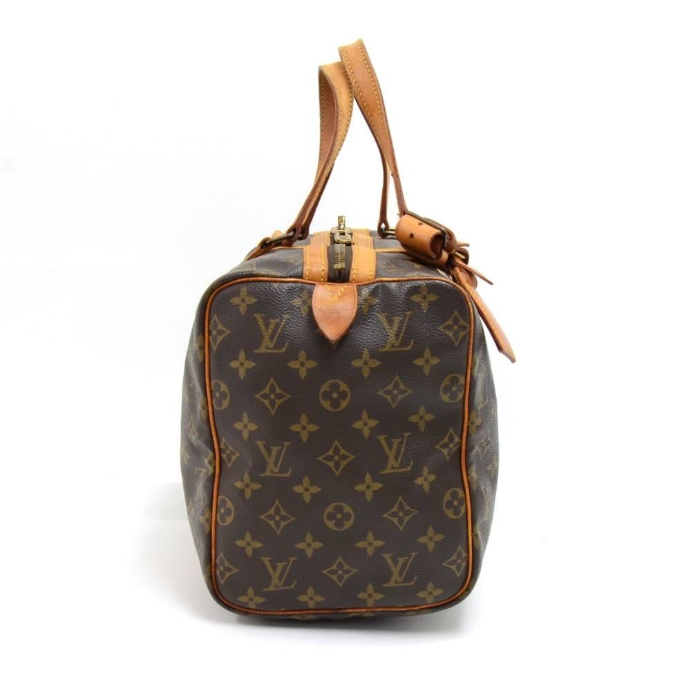 Vintage Louis Vuitton Sac Souple 35 Monogram Canvas Duffle Hand Bag In Good Condition In Fukuoka, Kyushu
