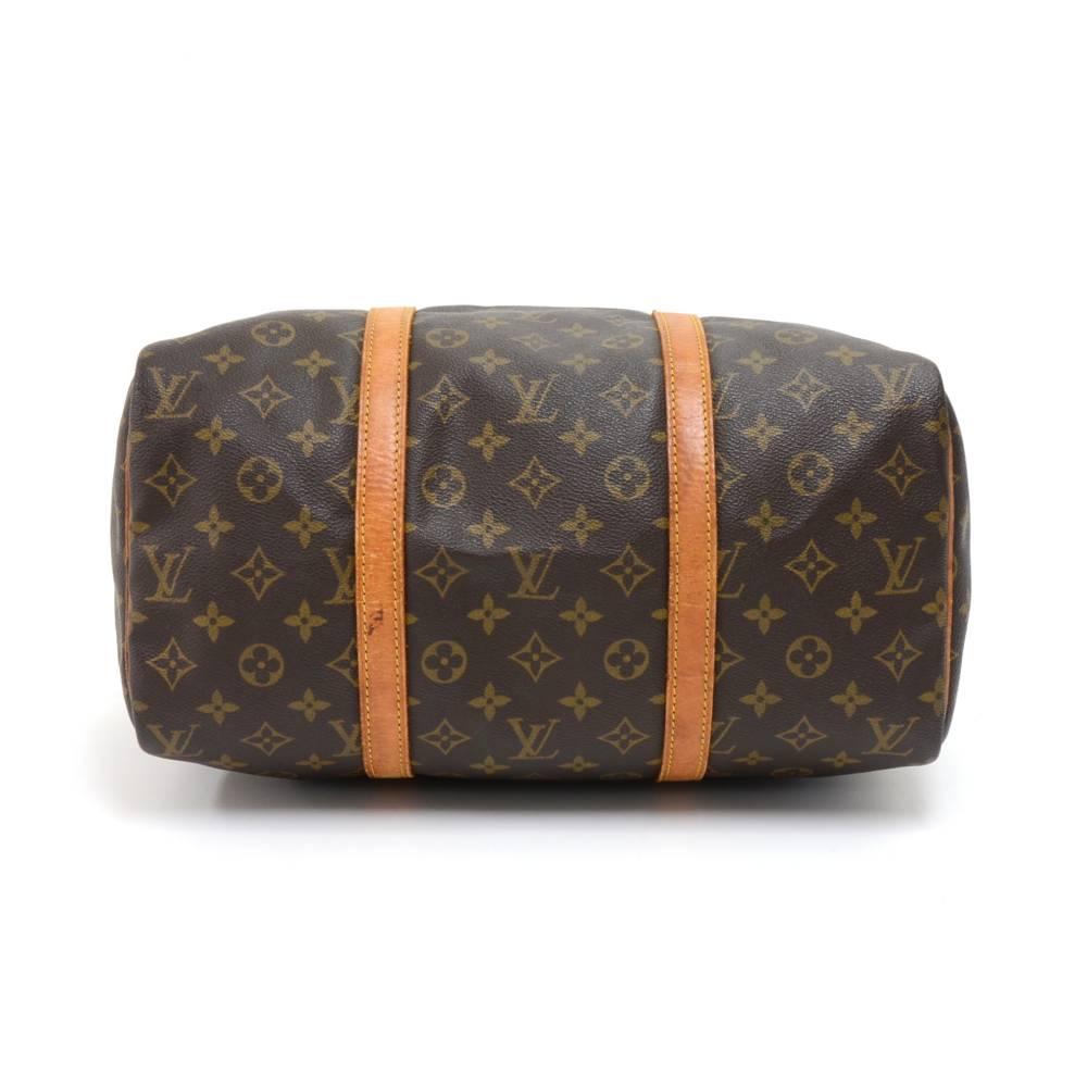 Women's or Men's Vintage Louis Vuitton Sac Souple 35 Monogram Canvas Duffle Hand Bag