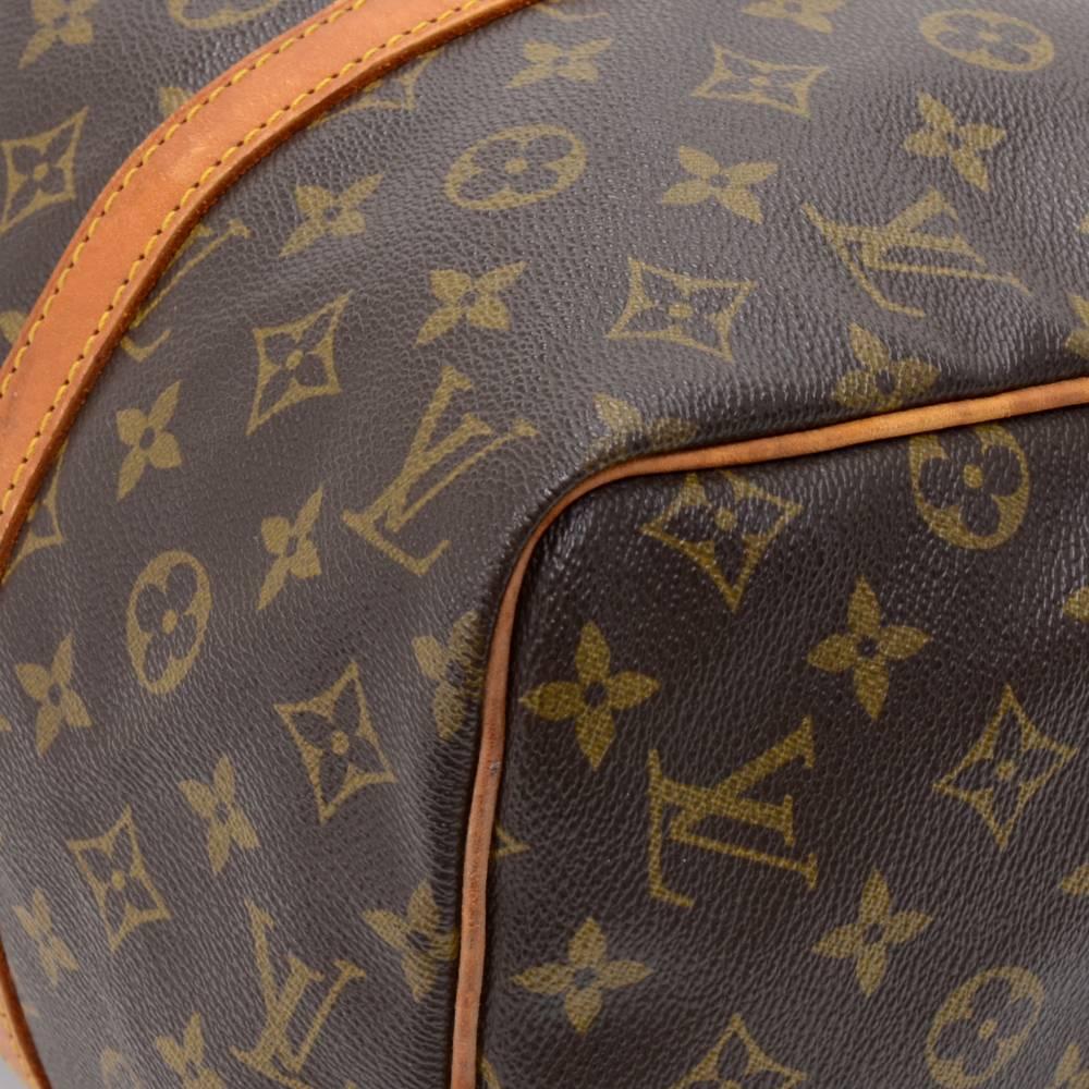 Vintage Louis Vuitton Sac Souple 35 Monogram Canvas Duffle Hand Bag 2