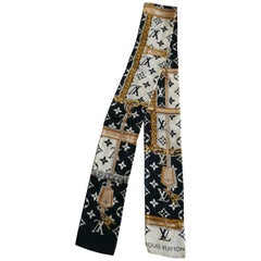 Vintage Louis Vuitton Silk Tie Scarf