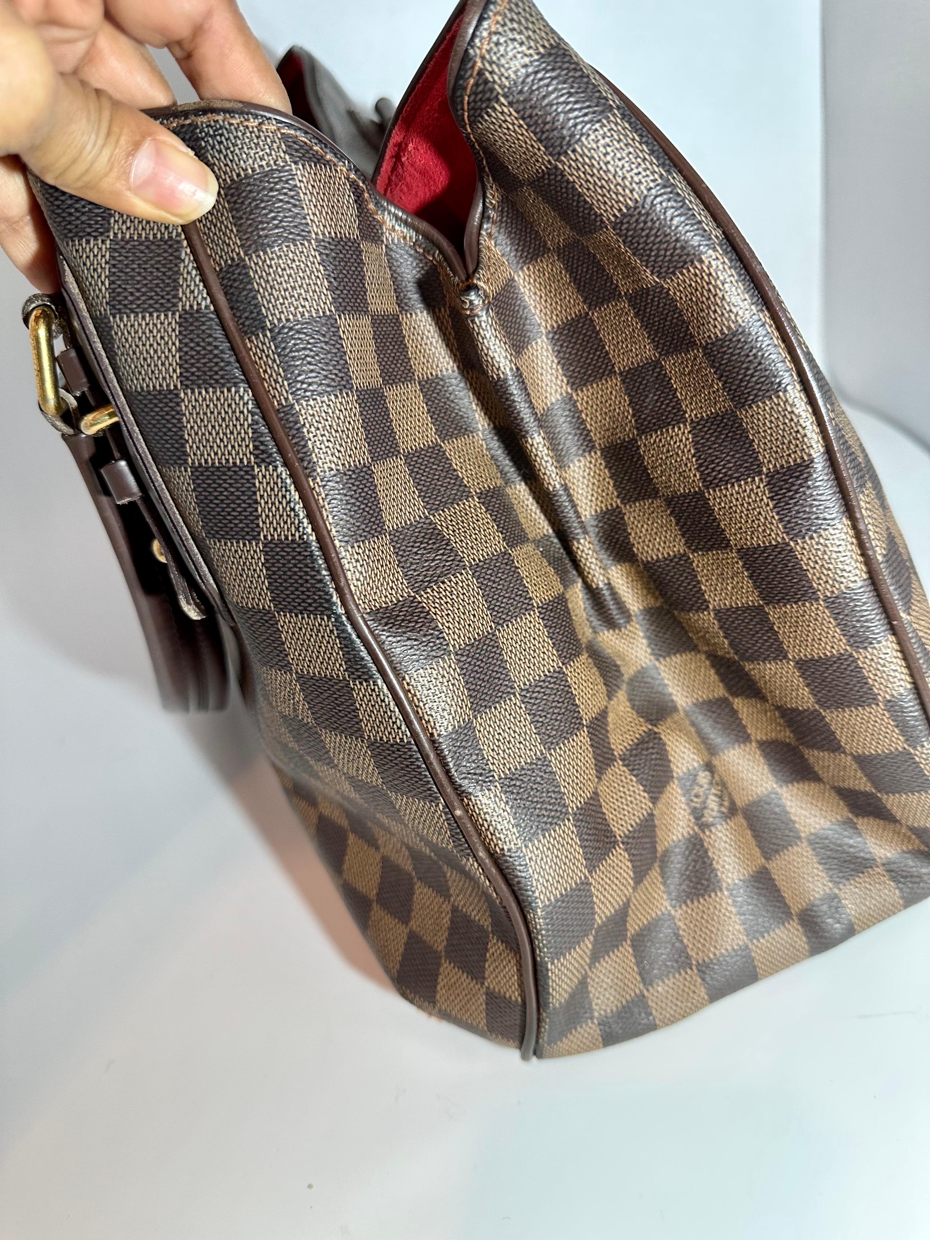 Women's Vintage  Louis Vuitton Sistina Shoulder Bag Damier GM Handbag
