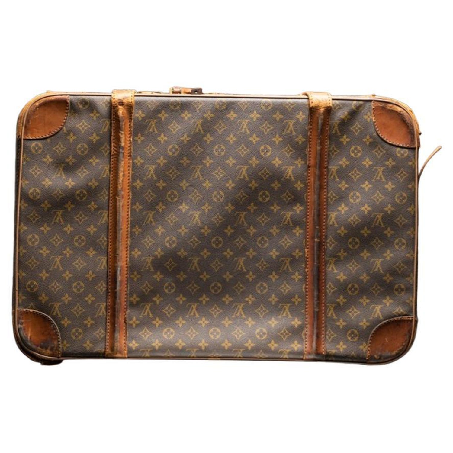 Louis Vuitton Braken Suitcase, 1970s For Sale at 1stDibs