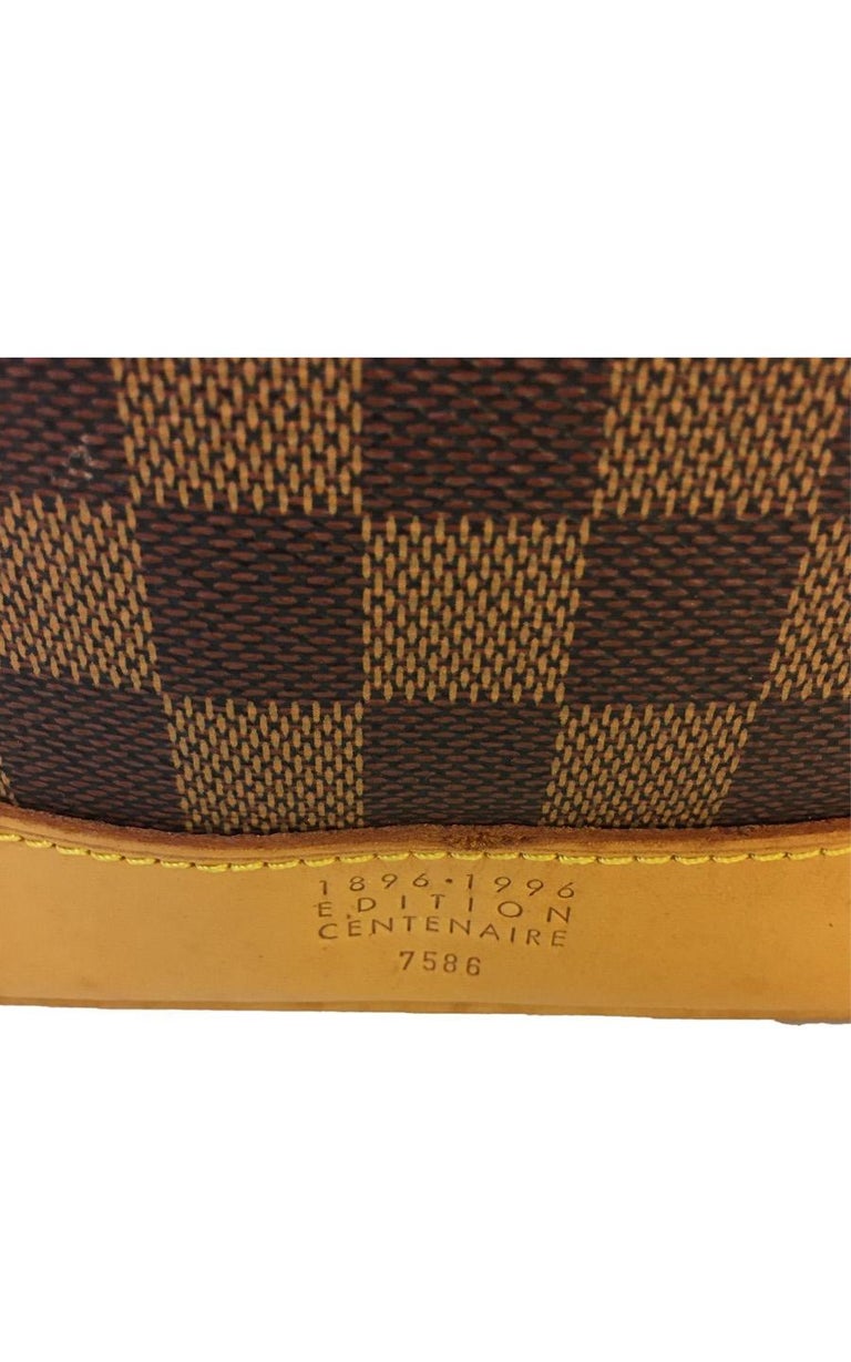 Brown Leather Damier Print Louis Vuitton Backpack – SILLY SAPP