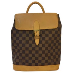 Vintage Louis Vuitton Soho Backpack in Damier Ebene (limited edition)