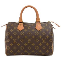 Vintage Louis Vuitton Speedy 25 Monogram Canvas City Hand Bag