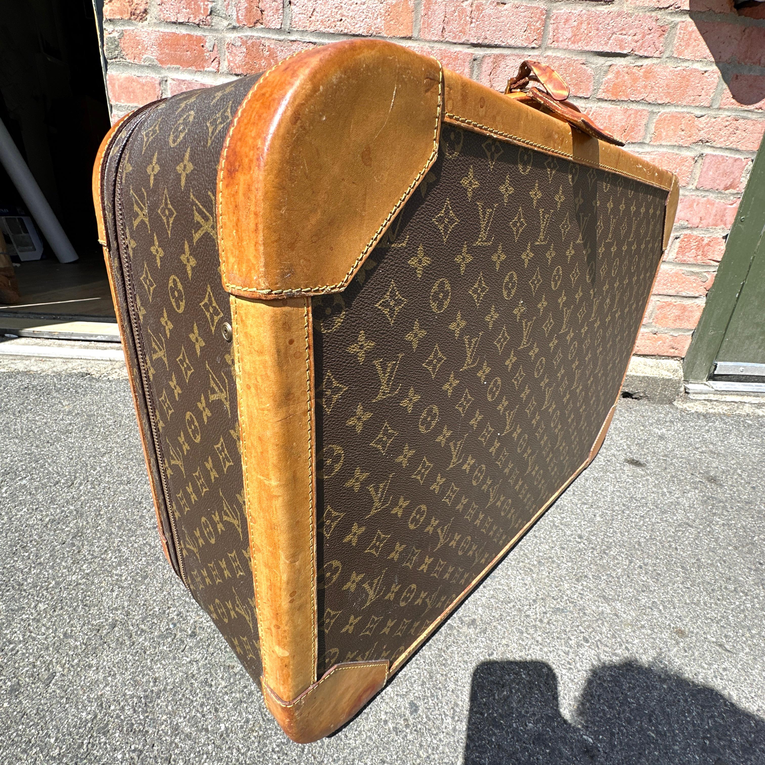 Vintage Louis Vuitton Stratos 70 Secret Lock Suitcase For Sale 7
