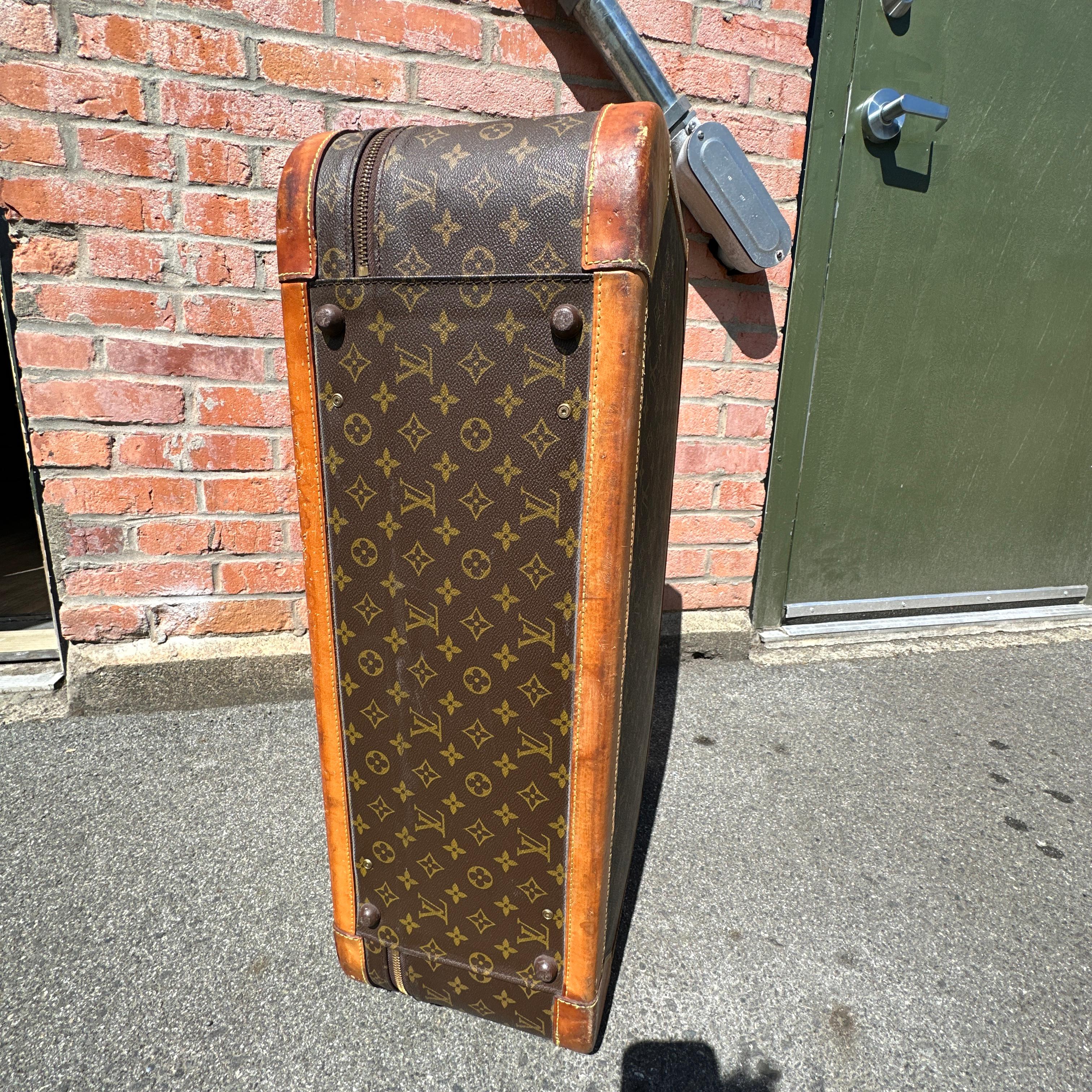 Vintage Louis Vuitton Stratos 70 Secret Lock Suitcase For Sale 2