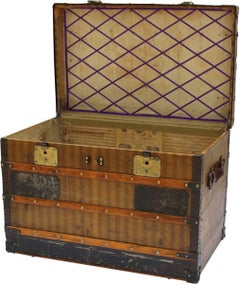 Vintage Louis Vuitton Striped Rayee Trunk