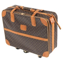Vintage Louis Vuitton Suitcase, Monogrammed Coated Canvas, Small-Sized