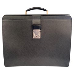 Vintage Louis Vuitton Taiga Leather Pilot Briefcase 