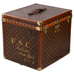 Vintage Louis Vuitton Trolley Hatbox, 1920s