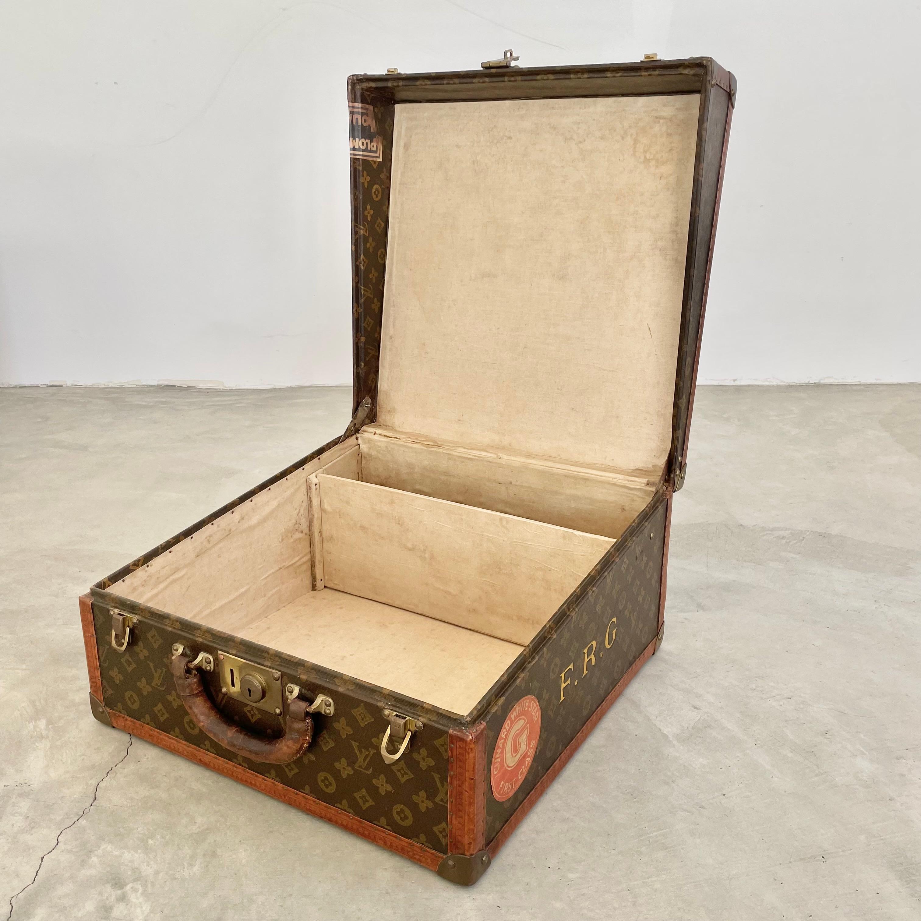 Vintage Louis Vuitton Trunk For Sale 5