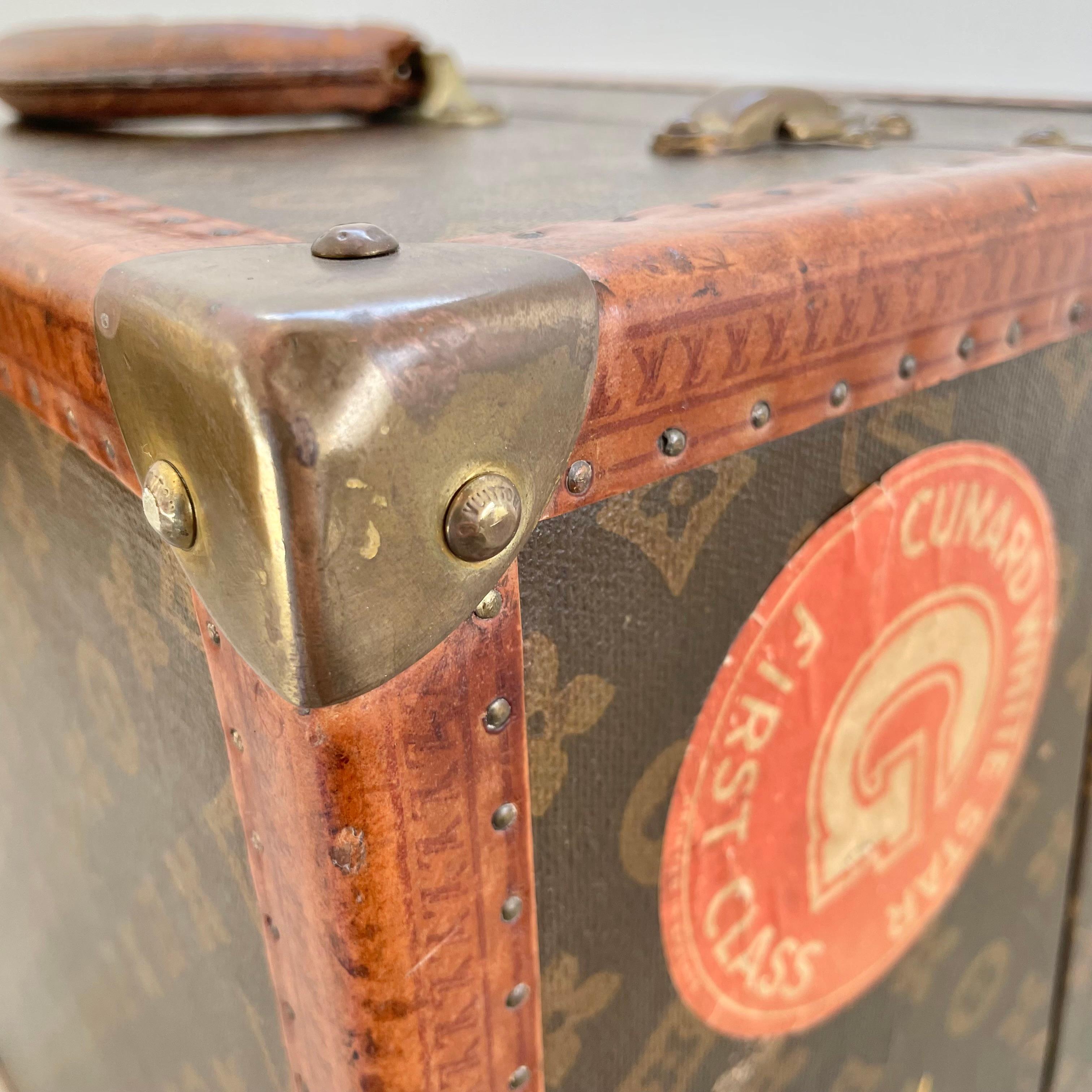 Vintage Louis Vuitton Trunk For Sale 14