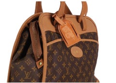 Vintage Louis Vuitton x French Luggage Co. Travel Bag/Diaper Bag Monogram Canvas