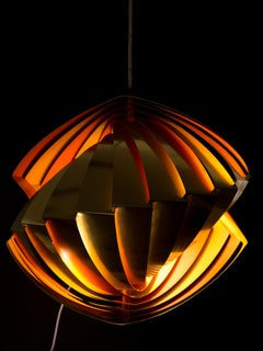 Vintage Louis Weisdorf Midcentury Iconic "Conch" Pendant Lamp