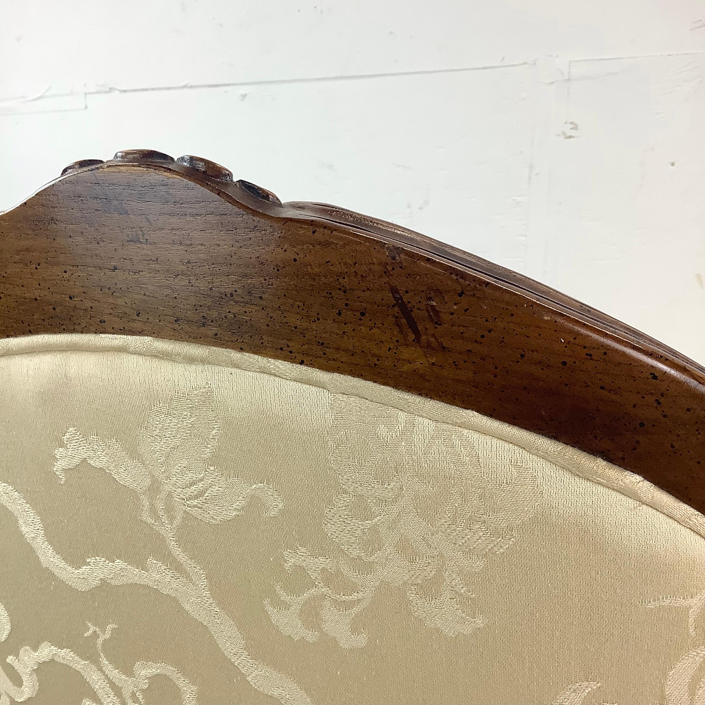 Vintage Louis XV Style Bergere Chair by Bernhardt Furniture For Sale 3