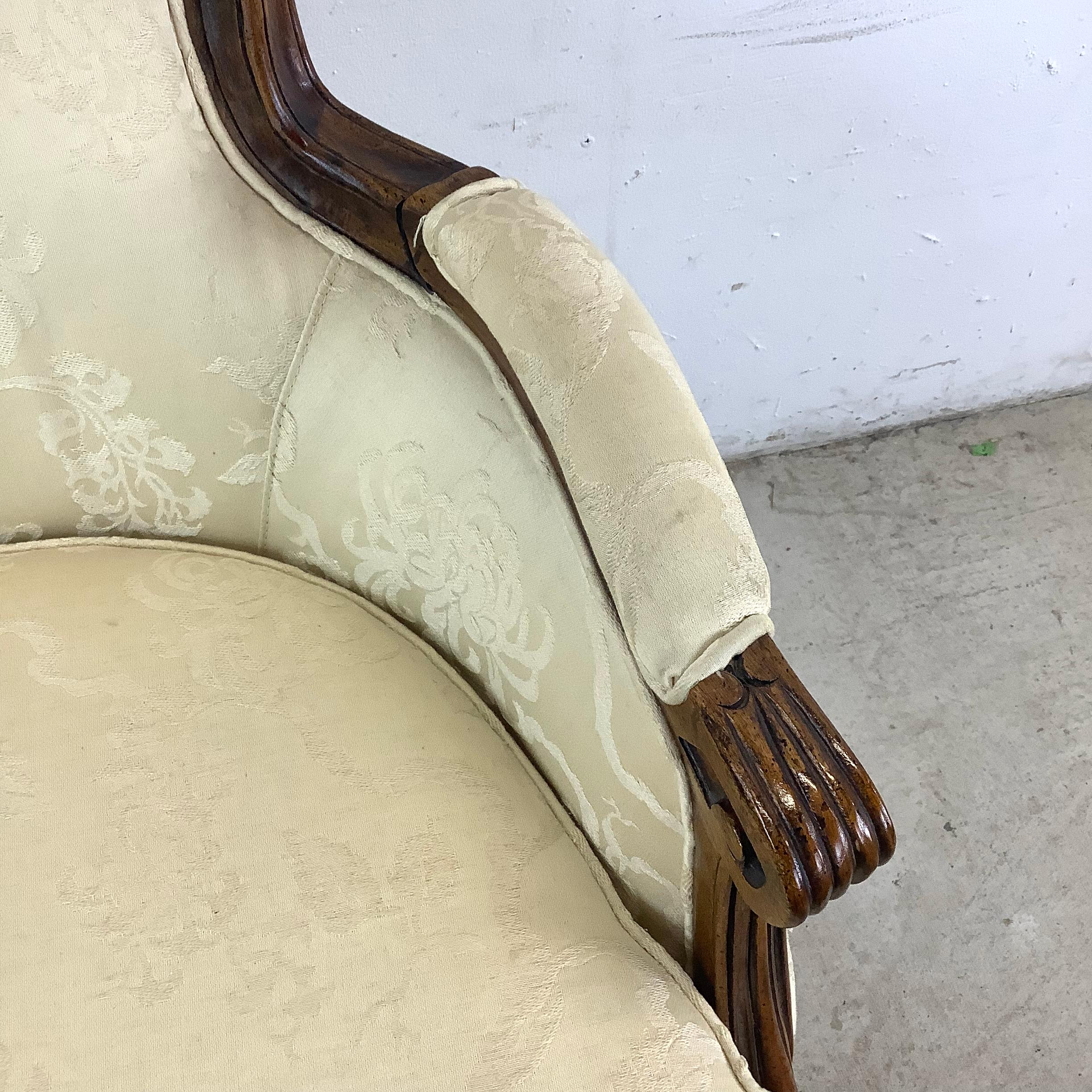 Vintage Louis XV Style Bergere Chair by Bernhardt Furniture For Sale 6