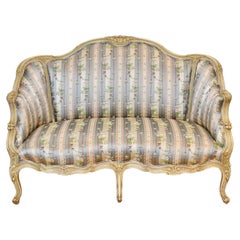 Vintage Louis XVI Style Settee Vintage Louis XVI Style Settee