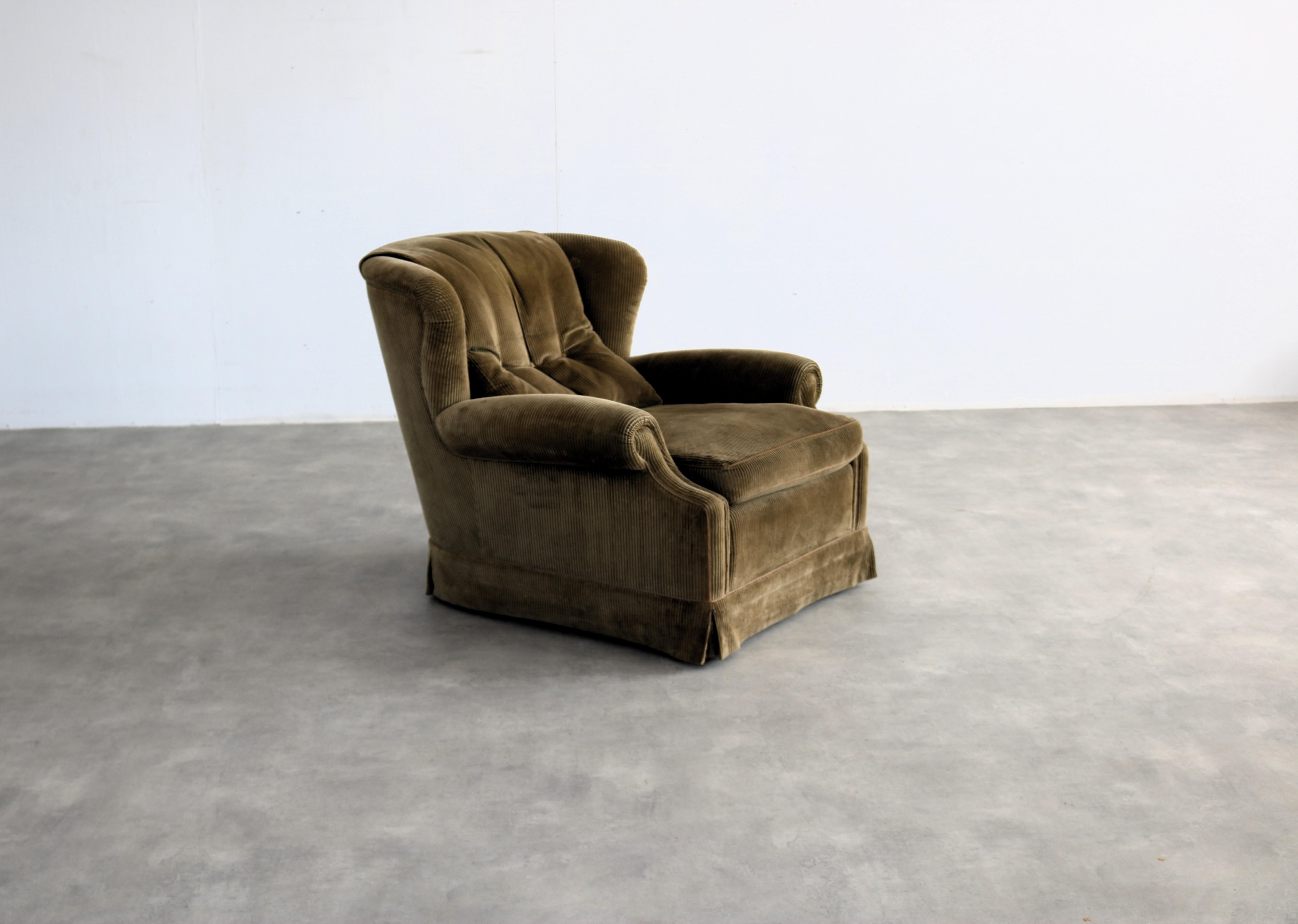 German vintage lounge chair  armchair  1950s For Sale