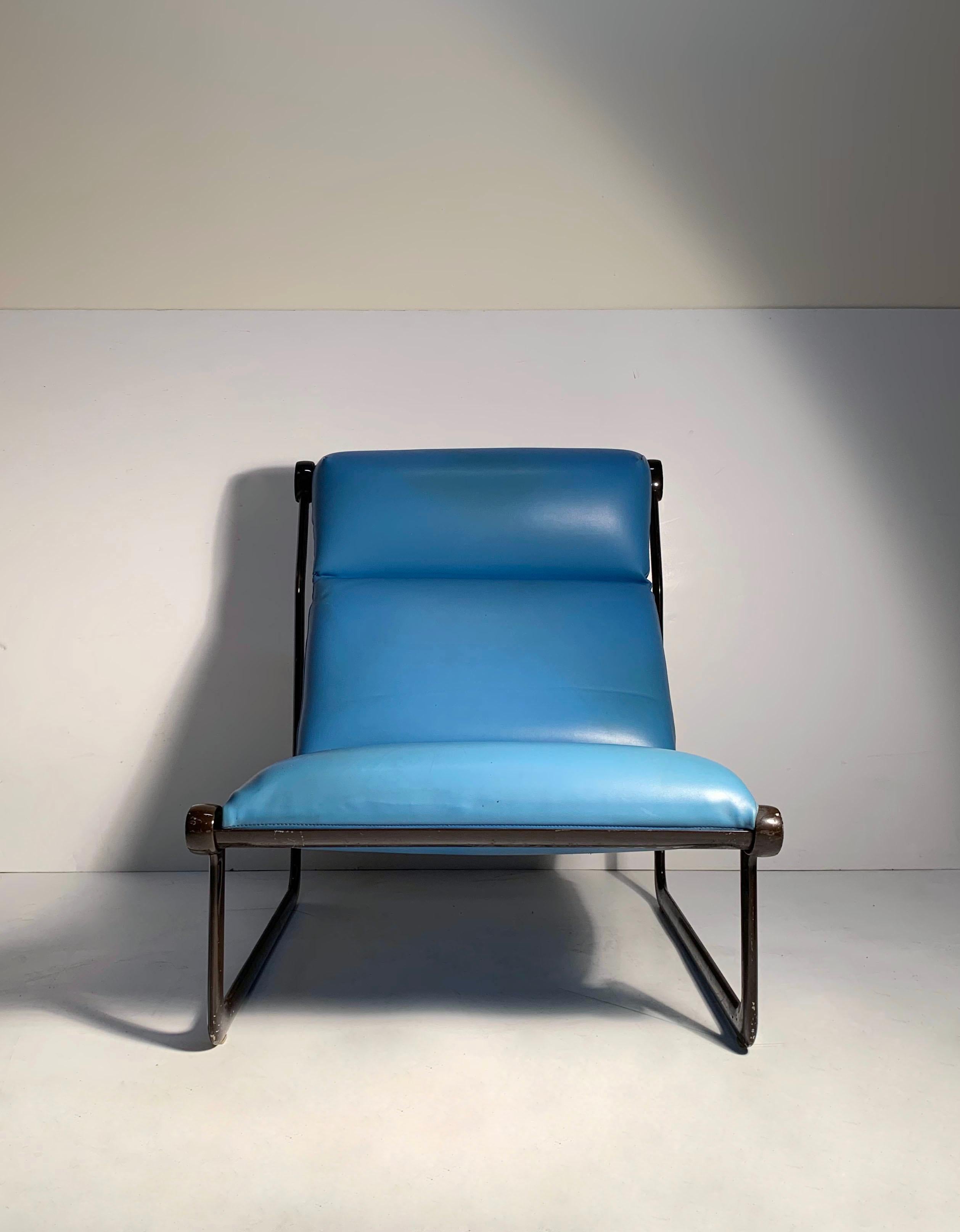 Mid-Century Modern Vintage Lounge Chair by Bruce Hannah and Andrew Morrison for Knoll For Sale