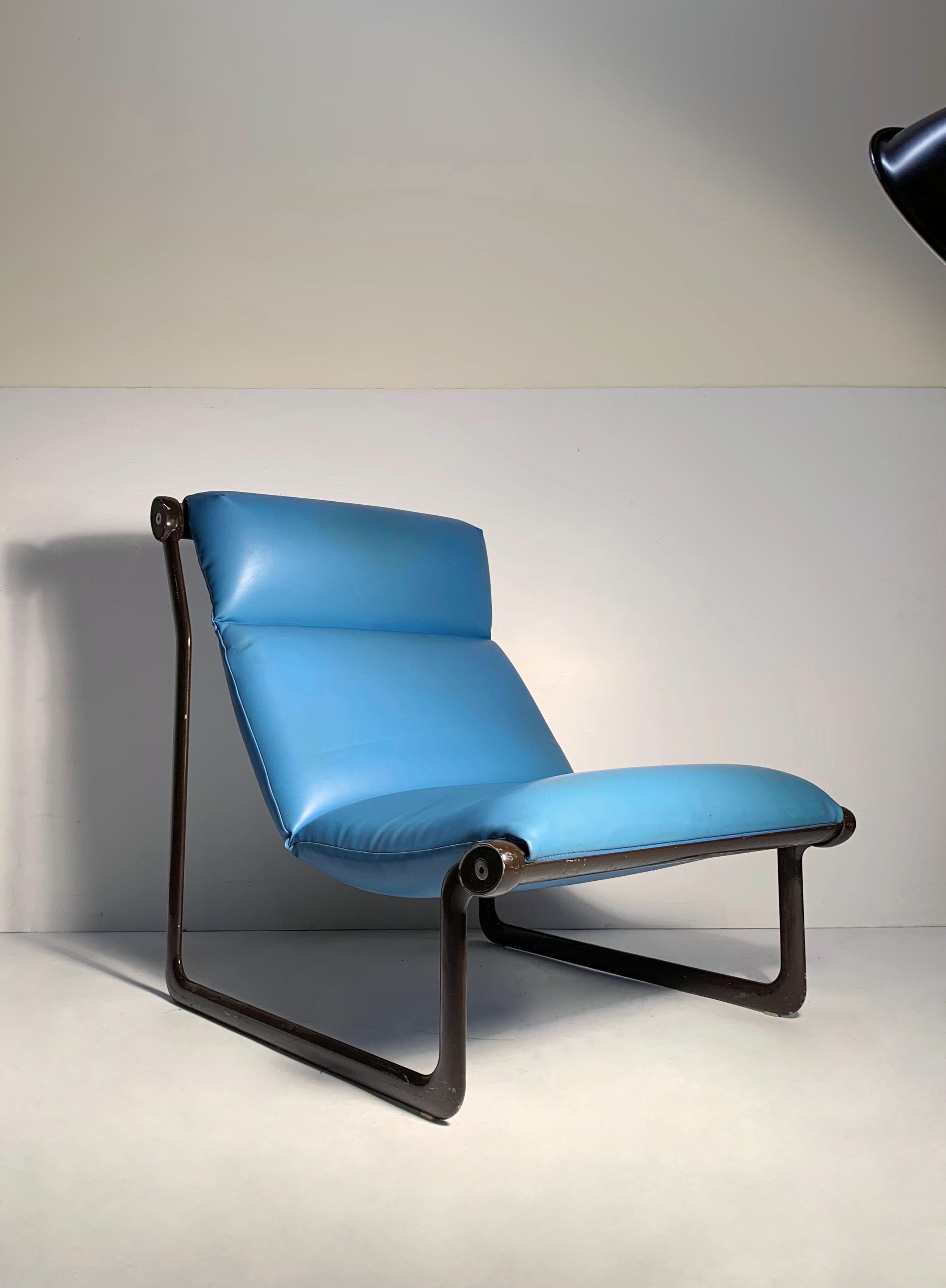 Silla Vintage Lounge de Bruce Hannah y Andrew Morrison para Knoll en Bueno estado para la venta en Chicago, IL