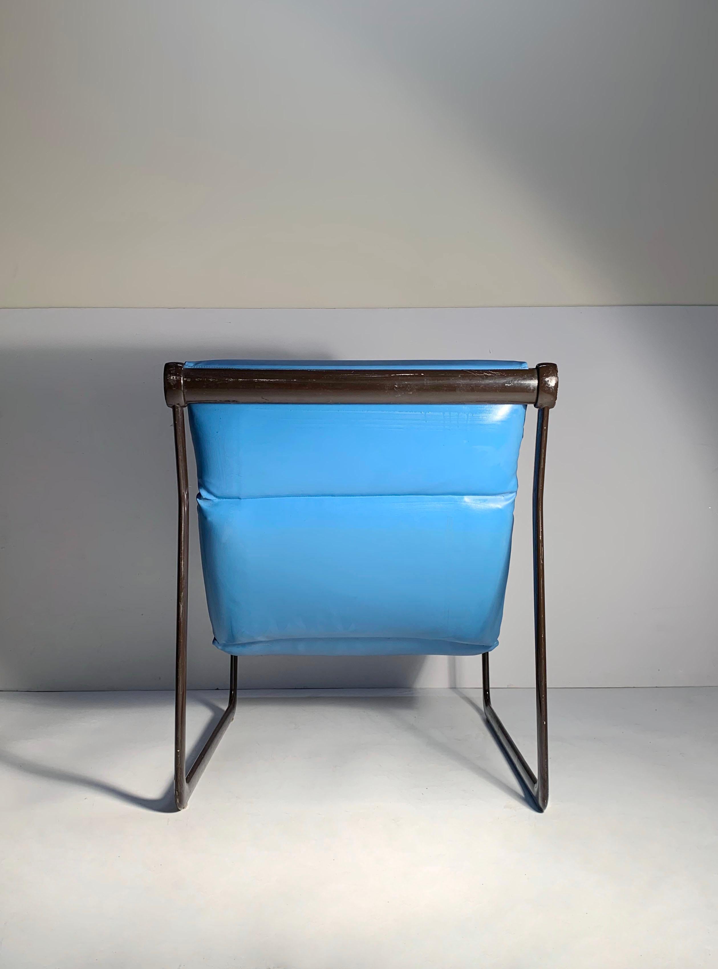 Metal Vintage Lounge Chair by Bruce Hannah and Andrew Morrison for Knoll For Sale