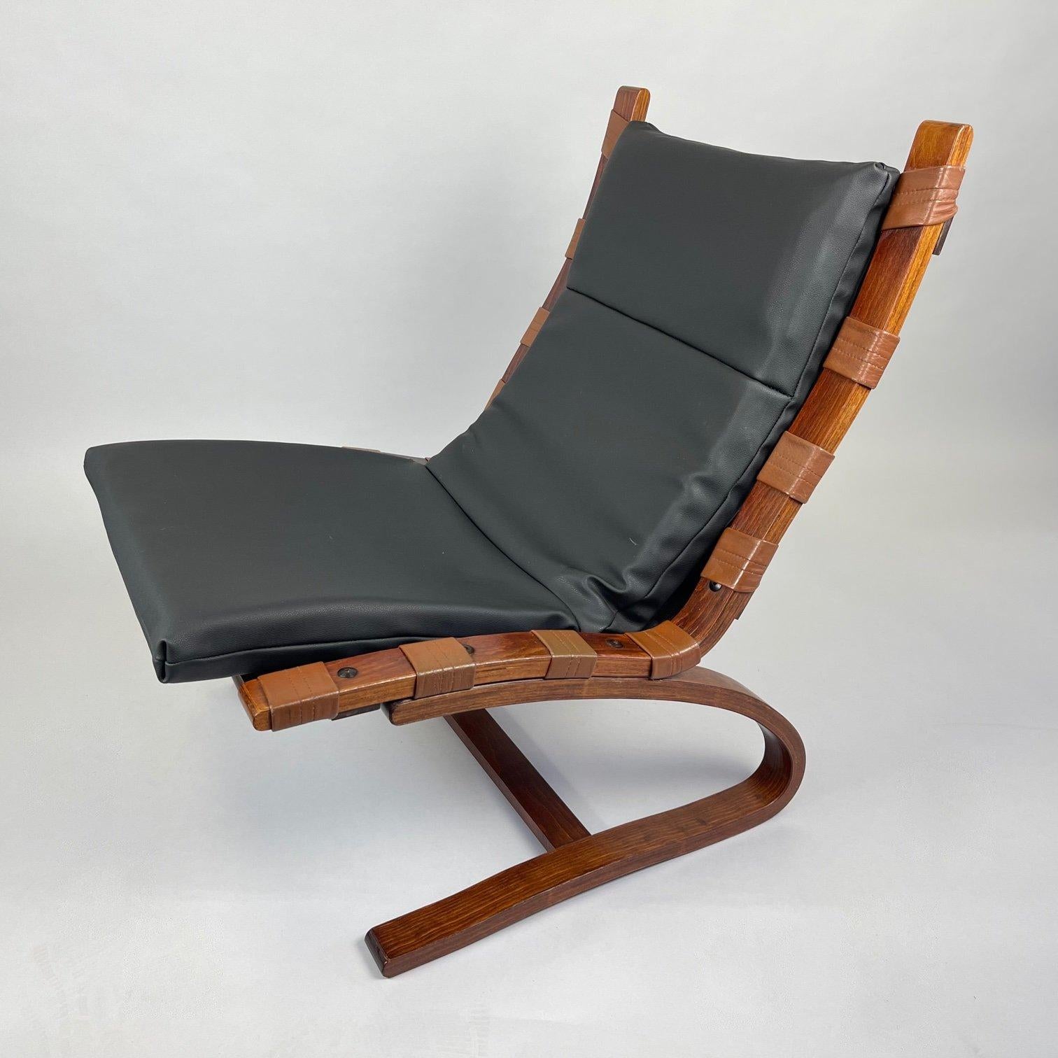 Vintage Lounge Chair by Elsa Solheim, 1970's 8