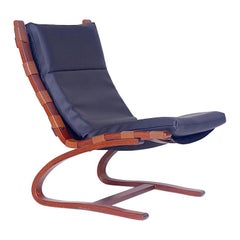 Vintage Lounge Chair by Elsa Solheim, 1970s