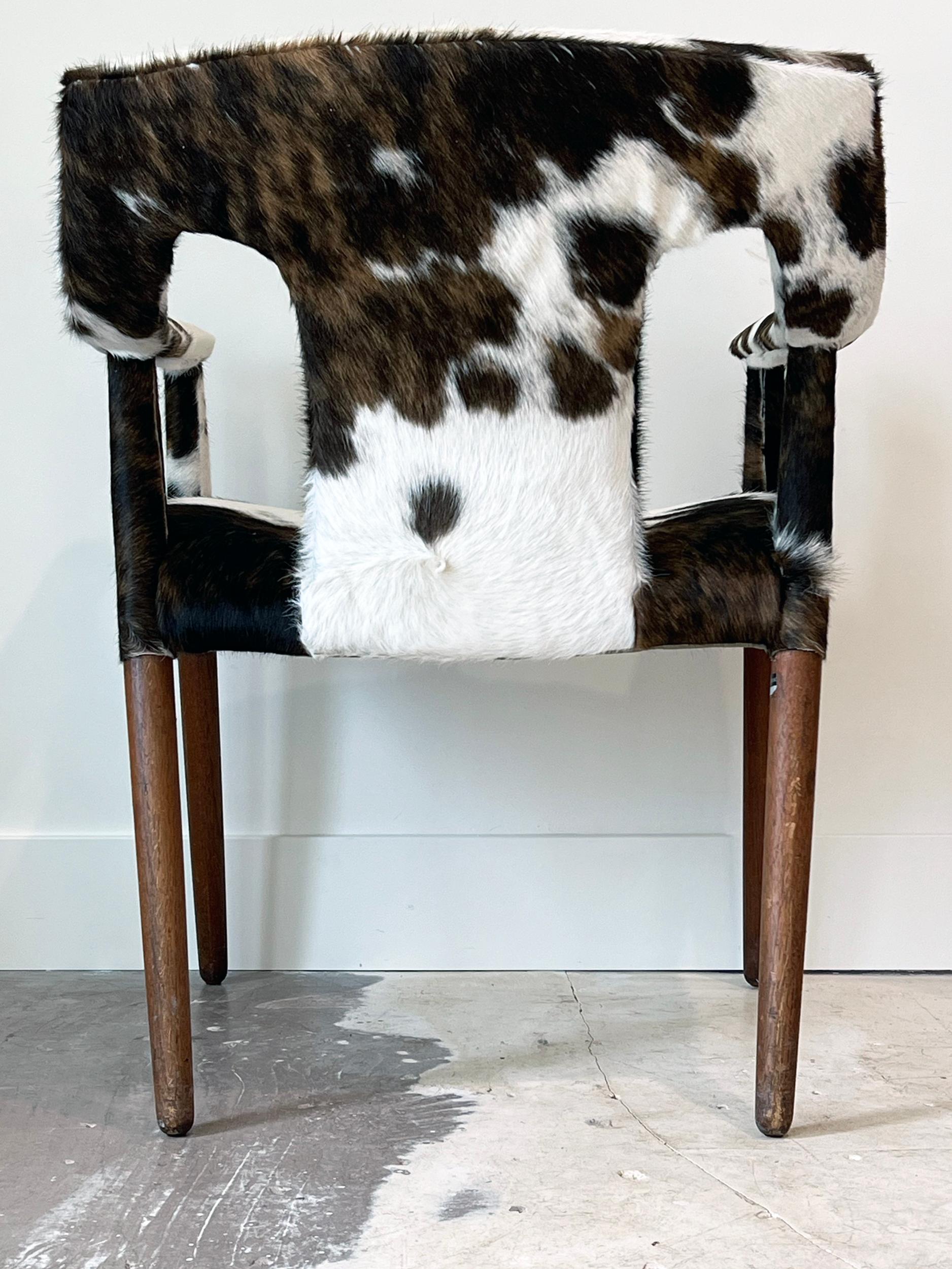 Chaise longue vintage de Larsen et Madsen pour Pontoppidan en teck et cuir de vache Bon état - En vente à Salt Lake City, UT